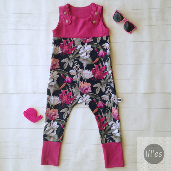 On The Grew Romper - Viva Dusk Fuchsia