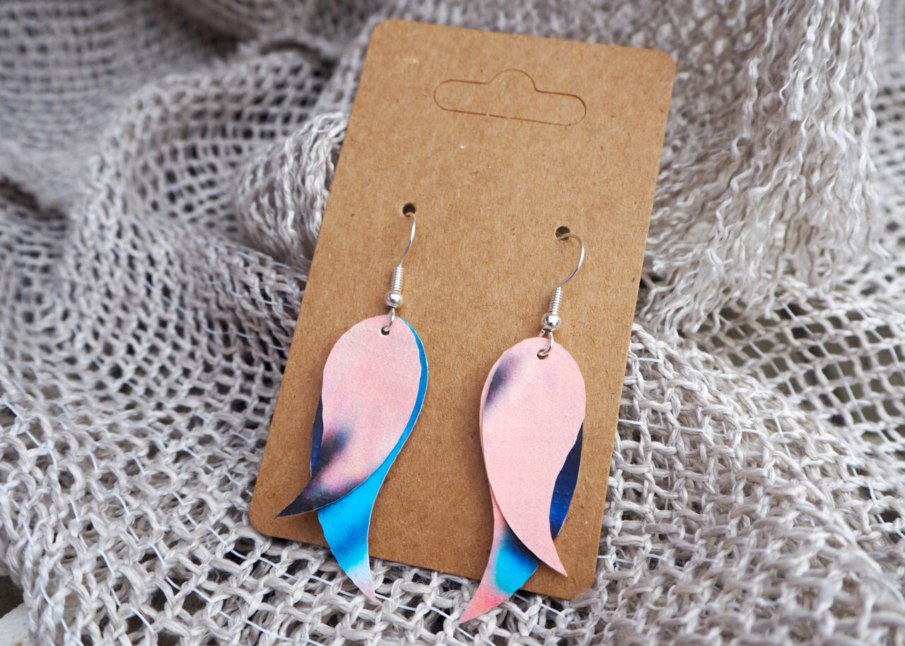 Recycled earrings deals